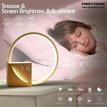 Touch Lamp with Alarm & Natural Sounds