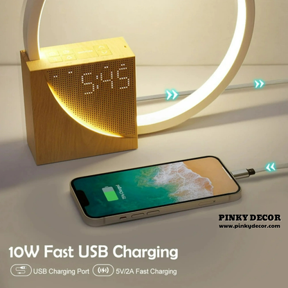 Touch Lamp with Alarm & Natural Sounds