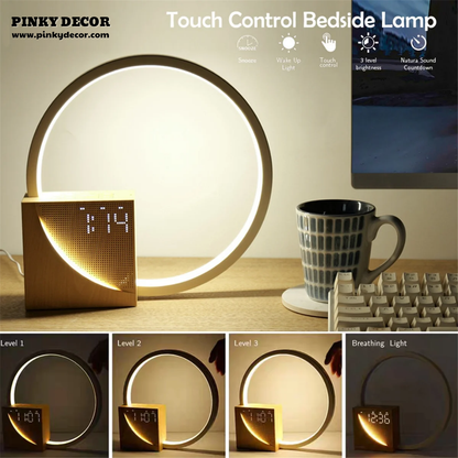 Touch Lamp with Alarm & Natural Sounds