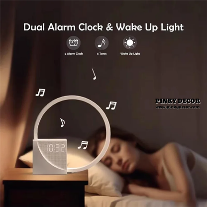 Touch Lamp with Alarm & Natural Sounds